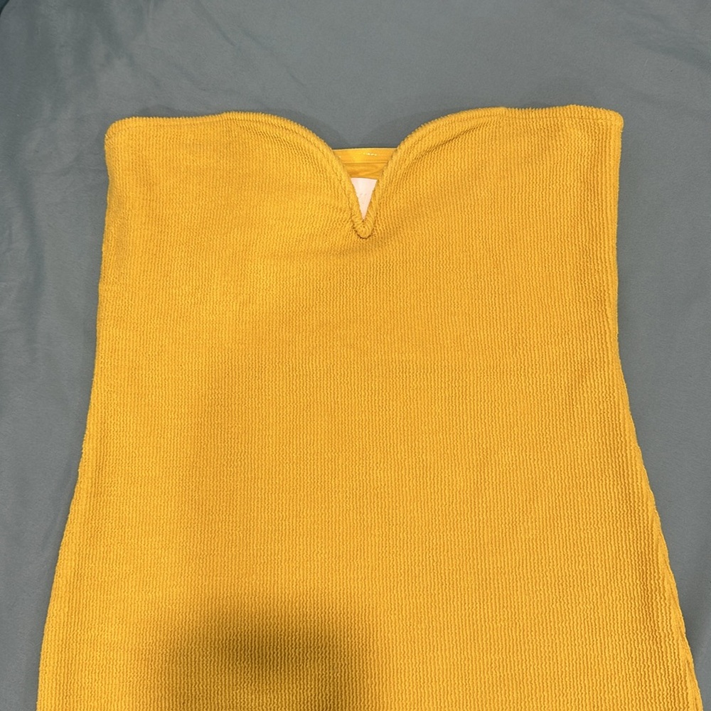 Yellow Bodycon Dress
